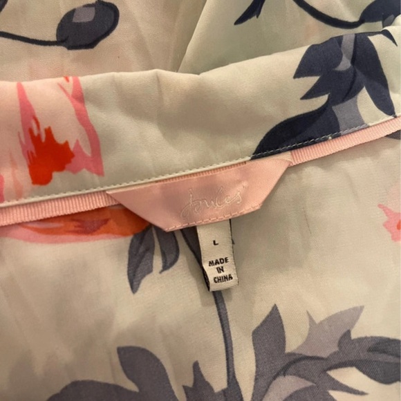 Joules pyjama top shirt size l 12 uk - Picture 6 of 6